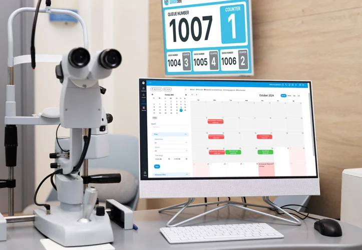 Optometry Clinics Queue System Software