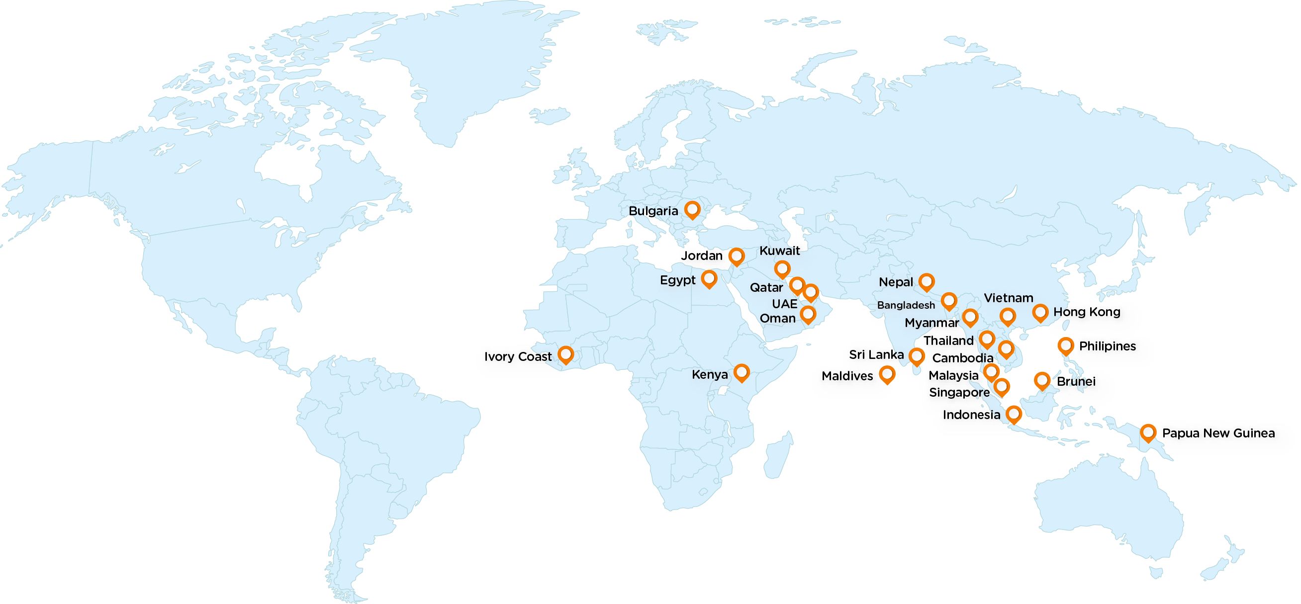 Worldwide Map