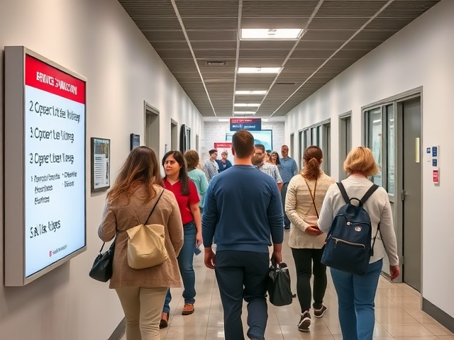 Reducing patient wait times with queue management