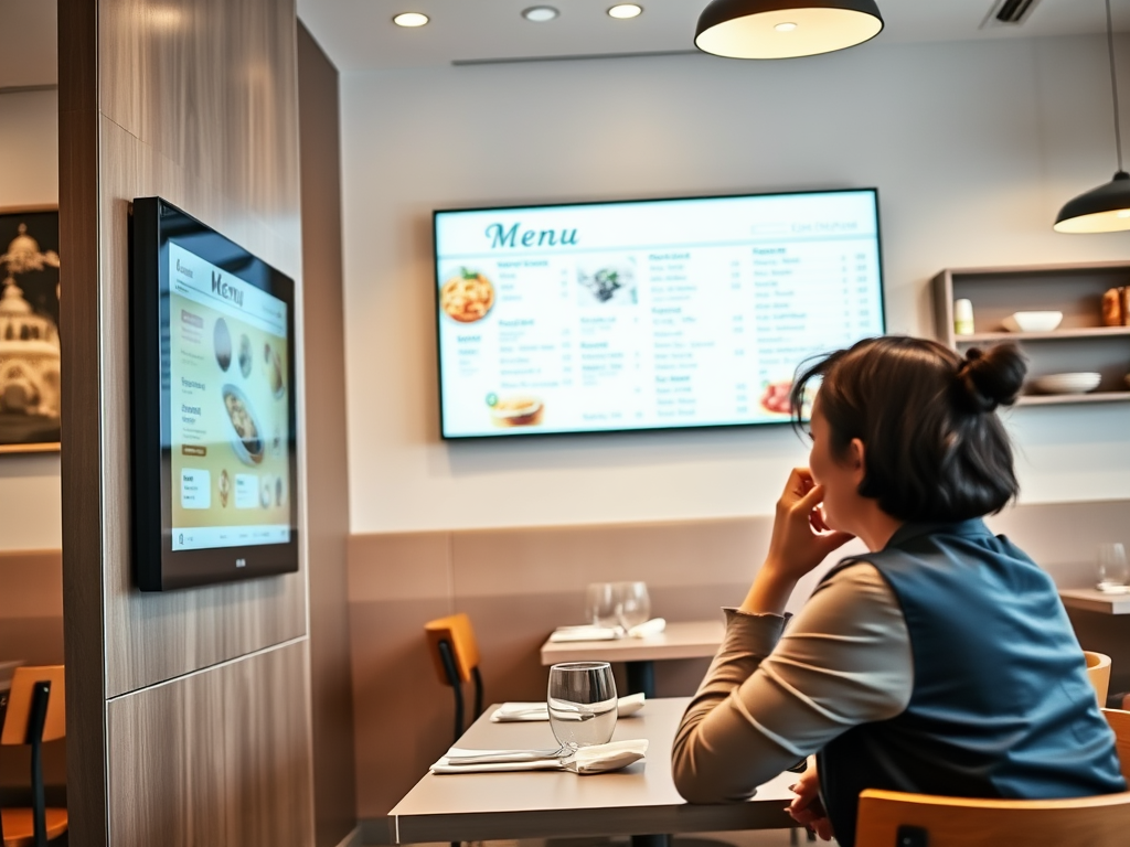 Leveraging Digital Signage and Real-Time Feedback to Boost Customer Experience in Restaurants
