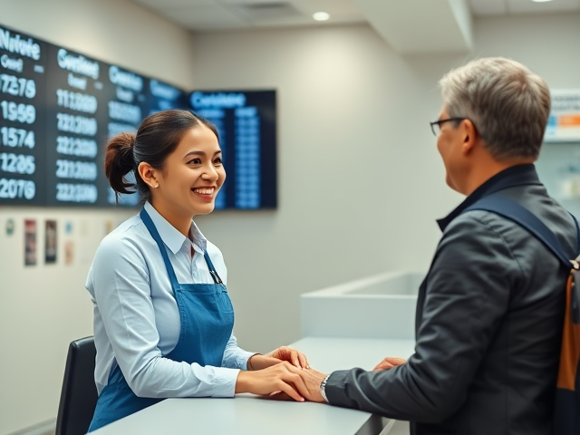 Efficient Crowd Management in Government Offices