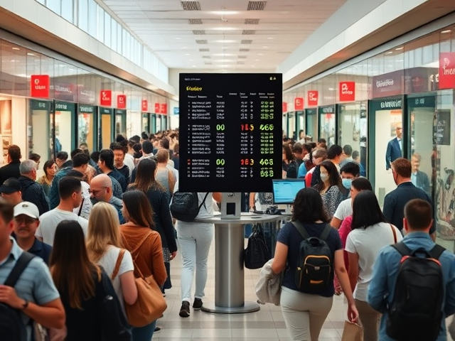 Queue Systems for Shopping Centres