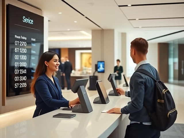 ควบคุมการไหลของลูกค้าด้วยระบบจัดคิว